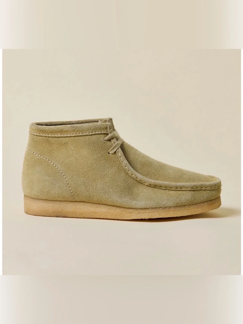 Clarks Men's Wallabee Boot Maple Suede Size 9M